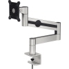 Flexibler Monitorschwenkarm mit Tischhalterung und regulierbarem Arm für einen Bildschirm.