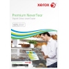 Packung mit Xerox Kopierfolie Premium NeverTear, präsentiert in einer Verkaufsumgebung.