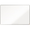 Weißes, rechteckiges Whiteboard mit silberner Umrandung, geeignet für Wandmontage.
