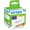 DYMO Adressetiketten 28 x 89 mm in einer Verpackung mit Abbildung der Etikettenrolle.