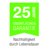 Magnetoplan 25 Jahre Garantie auf die Oberfläche