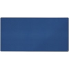 Blaue Pinnwand mit Filzoberfläche in rechteckiger Form, 240 x 120 cm.