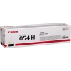 Canon Toner 054 H in gelber Verpackung mit Produktbezeichnung und Seriennummer.