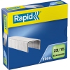 Packung mit Rapid Heftklammern Standard 23/15, 1000 Stück in blauer Verpackung.