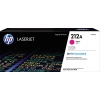 Magenta Toner 212A von HP in Verpackung mit technischen Informationen und Farbdetails.