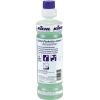 Flasche mit Kiehl Parketto-clean Bodenreiniger, sichtbar die Rückseite mit Gebrauchsinformationen.