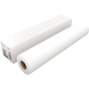 Rolle mit weißem Plotterpapier und dazugehöriger Verpackung.
