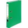 Veganer Kunststoffordner in hellgrün mit 50 mm Rückenbreite und beschriftbarem Schadensfeld.