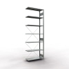 SCHULTE Anbauregal MULTIplus150 7 Fachböden 1.000 x 3.000 x 400 mm (B x H x T) Produktbild pa_produktabbildung_2 S