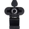 HD-Webcam Renkforce RF-WC-150 mit faltbarem Ständer und abnehmbarer Linseabdeckung.