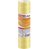 Transparenter Klebefilm in einer Verpackung mit 10 Rollen, jeweils 15 mm x 10 m.