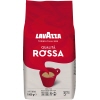 Kaffeepackung mit roten Design und Becher, markiert mit "Qualità Rossa" und Angaben zu Intensität.