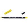 Aquarellierbarer Pinselstift mit zwei Spitzen in light orange.