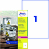 Avery Zweckform Folienetikett 210 x 297 mm (B x H) Produktbild pa_produktabbildung_1 S