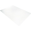 Transparente Bodenschutzmatte für harte Böden, rechteckig, Maße 120 x 150 cm.