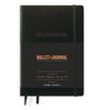 Schwarzes Notizbuch der Bullet Journal® Edition 2 im DIN A5 Format mit elastischem Verschluss.