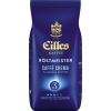 Blau verpackte Kaffee-Packung mit der Aufschrift "Eilles Röstmeister Caffè Crema" und Röstgrad 3.