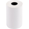 Weiße Thermokassenrolle mit einem Durchmesser von etwa 5 cm und einer Länge von 18 m.