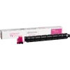 Magenta Toner von Kyocera in Verpackung mit gerader Ansicht des Produkts.