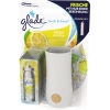 Glade Lufterfrischer Touch & Fresh in Verpackung zeigt das Produkt mit Zitrone als Duft.