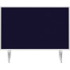 magnetoplan® Tischtrennwand VarioPin 80 x 50 cm (B x H) dunkelblau Produktbild pa_produktabbildung_1 S
