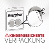 Energizer Knopfzelle Kindergesicherte Verpackung