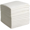 Stapel von weißen WYPALL L40 Wischtüchern in rechteckiger Form.
