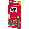 Multipack mit zehn Pritt Klebestiften, jeweils 11 g, in umweltfreundlicher Verpackung.