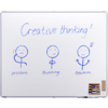 Legamaster Whiteboard PREMIUM PLUS 150 x 120 cm (B x H) Produktbild pa_anwendungsbeispiel_1 S