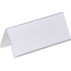 DURABLE Tischnamensschild Dachform 25 St./Pack. 150 x 61/122 mm (B x H) Produktbild pa_produktabbildung_1 S