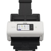 Brother Scanner ADS-4700W mit Touchscreen und Vorlageneinzug in frontalem Blick.