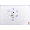 Legamaster Whiteboard UNITE 180 x 120 cm (B x H) Produktbild pa_anwendungsbeispiel_1 S
