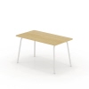 Schreibtisch se:lab work & meet desk 1.400 x 740 x 800 mm (B x H x T) eiche hell weiß Produktbild pa_produktabbildung_1 S
