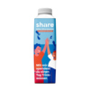 TetraPak mit share Mineralwasser, das pfandfrei und aus 88% nachwachsenden Rohstoffen besteht.