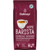 Packung mit Dallmayr Espresso Home Barista 1.000 g, vorn mit Tasse und Beschreibung des Geschmacks.
