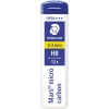 Feinminen Bleistift in einer transparenten Verpackung mit blauer Klappe, 0,3 mm, 12 Stück.