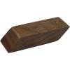 Holzmagnet in Walnussholzform mit handgefertigtem, einzigartigem Design.