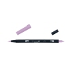 Tombow Pinselstift ABT Dual 673 in der Farbe Orchid mit abgenommenem Deckel.