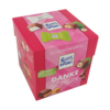Schokoladenwürfel in Geschenkverpackung mit der Aufschrift "Dankeschön".