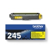 Gelber Brother Toner TN-245Y in Verpackung, seitlich und oben sichtbar.