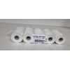 Fünf Rollen Thermokassenpapier mit einer Breite von 57 mm und einer Länge von 25 m.
