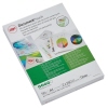 GBC Laminierfolie Document™ Pouch DIN A4 in Verpackung mit Beispielen für Dokumente.