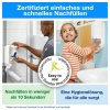 Tork Seifenspender Elevation Mini in Nutzung, zeigt einfaches Nachfüllen und hygienische Anwendung.
