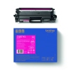 Magenta Toner Brother TN-821XLM mit Verpackung auf einem weißen Hintergrund.