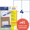 Avery Zweckform Universaletikett ultragrip 105 x 148 mm (B x H) Produktbild pa_produktabbildung_1 S
