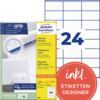 Avery Zweckform Universaletikett ultragrip 70 x 36 mm (B x H) Produktbild pa_produktabbildung_1 S
