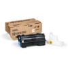 Schwarzer KYOCERA Toner TK-3430 neben Verpackung und Zubehör in neutraler Ansicht.