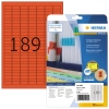 HERMA Universaletikett 25,4 x 10 mm (B x H) 3.780 Etik./Pack. rot Produktbild pa_produktabbildung_2 S