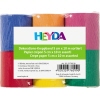 Sortierte Crepe-Papierrollen in verschiedenen Farben, je 5 cm x 10 m.