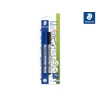 Zwei blaufarbene Folienstifte in Verpackung, geeignet für Overhead-Projektion.